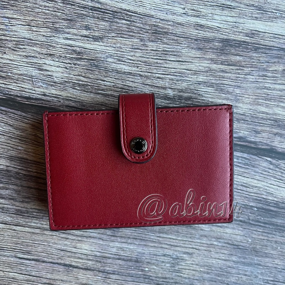 Coach 1941 Accordion Card Case Holder